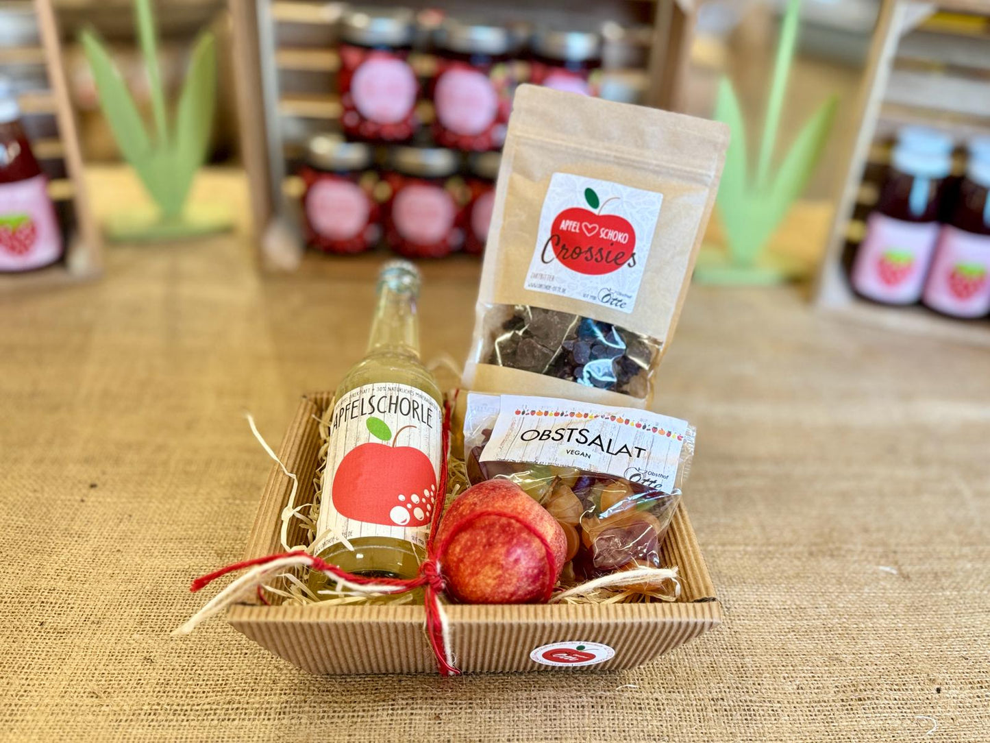 Geschenk-Box "Apfel" (petite)
