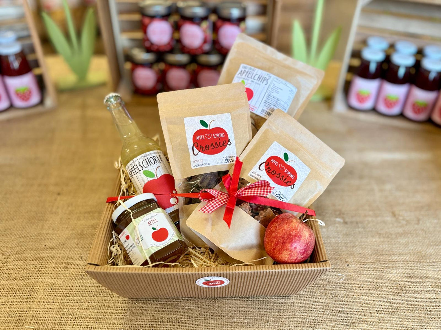 Geschenk-Box "Apfel" (basic)