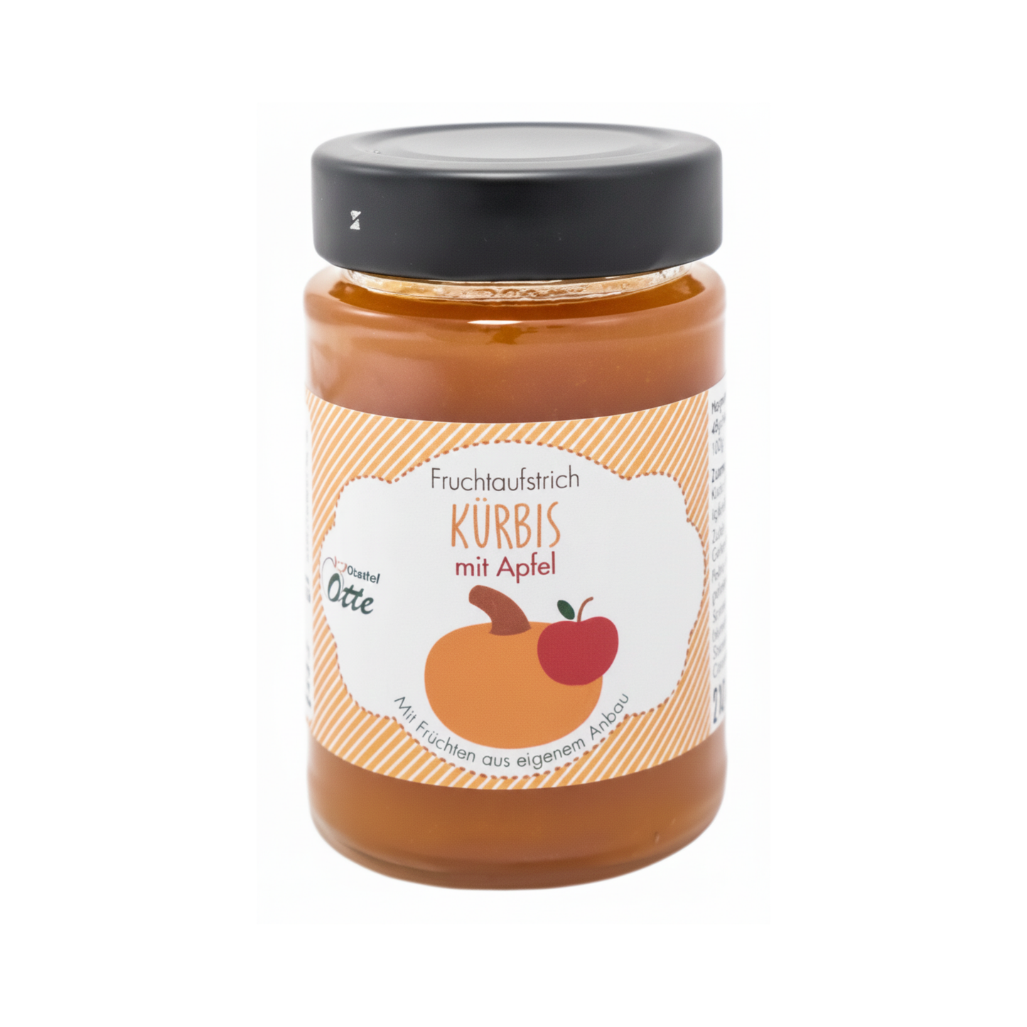 Hausgemachte Kürbis mit Apfel-Marmeladen