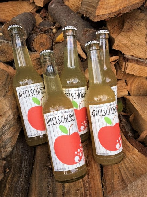 Naturtrübe Apfelschorle