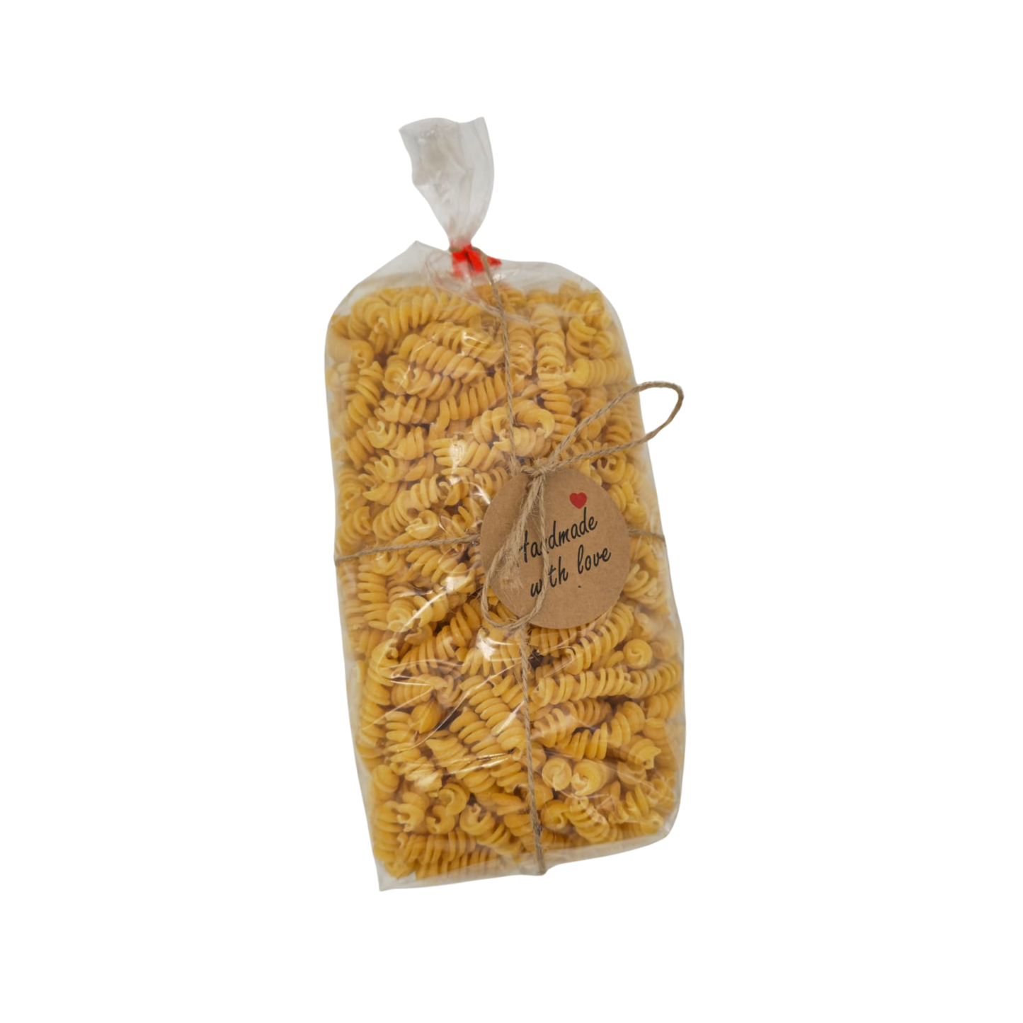 Handgemachte Weizen Spirelli Landnudeln