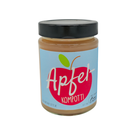 Hausgemachter  Apfel-Kompotti aus eigenen Äpfeln