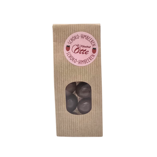 Himbeeren in Vollmilchschokolade