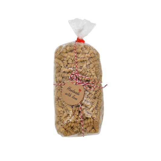 Handgemachte Dinkel Spirelli Landnudeln