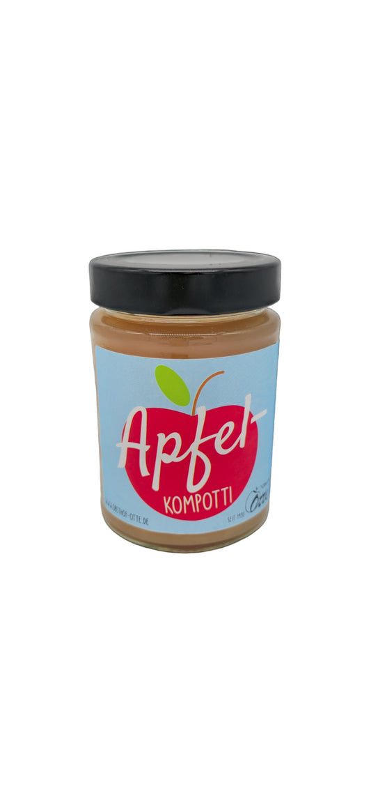 Hausgemachter  Apfel-Kompotti aus eigenen Äpfeln